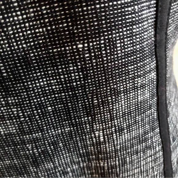 Rafaella Dress Womens 8 Used Black Cream Sleeveless - Picture 4 of 12